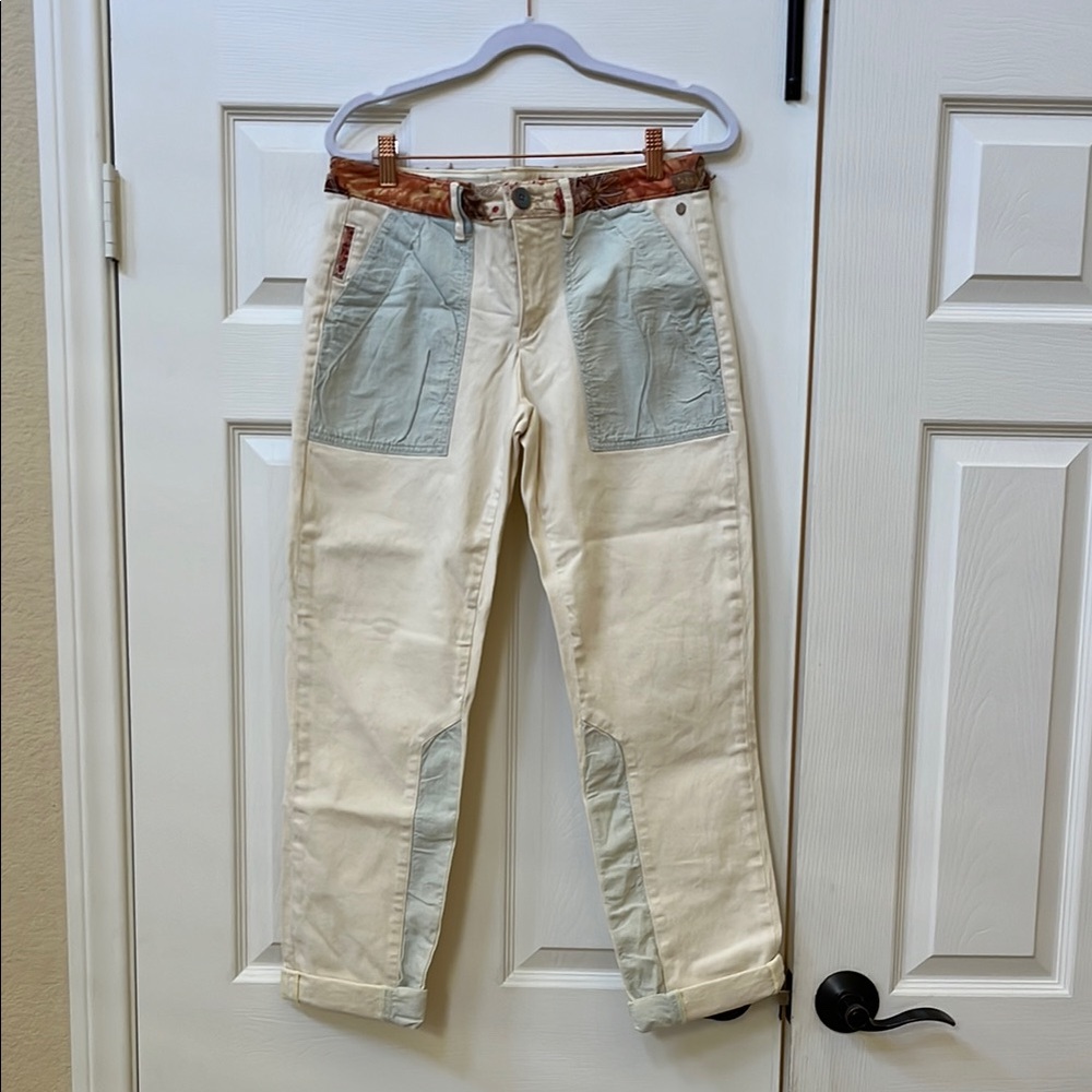 Anthropologie Pilcro Patchwork Pants